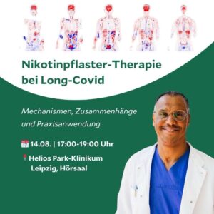 Plakat zum Vortrag mit Abbildung aus dem Vortrag und Portrait Marco Leitzke