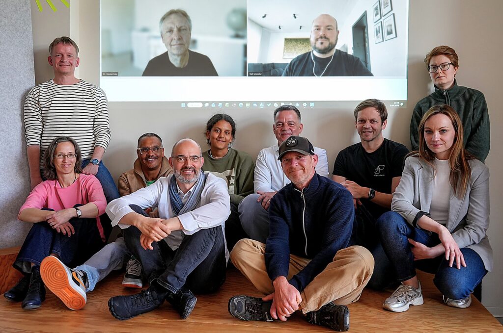 Foto der Gründungsmitglieder des Cholinergy Health e. V.